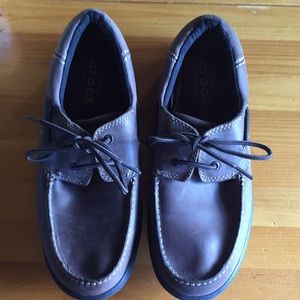 Triple crocs comfort loafers